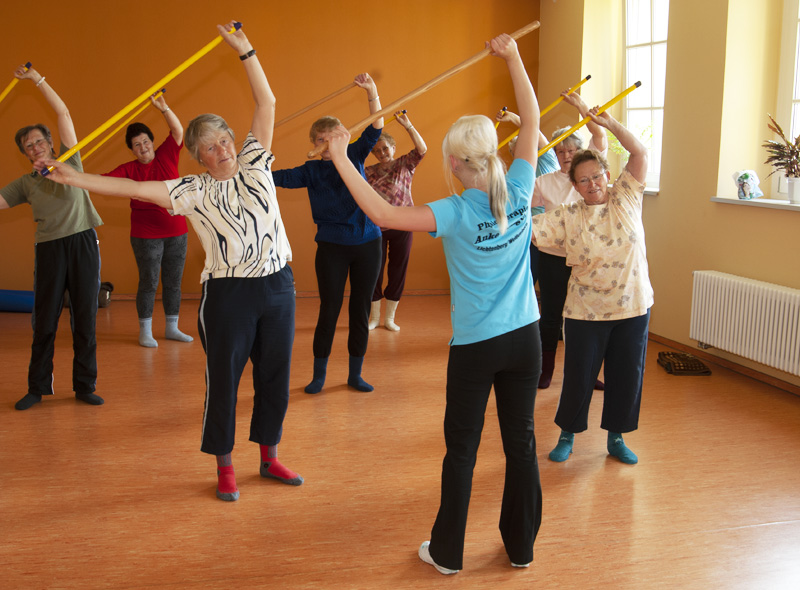 Orthopädische Rückenschule für Senioren